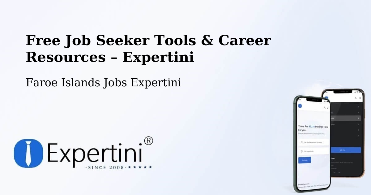 Free Job Seeker Tools & Career Resources – Ryggur - Ryggur, Faroe Islands Jobs Expertini
